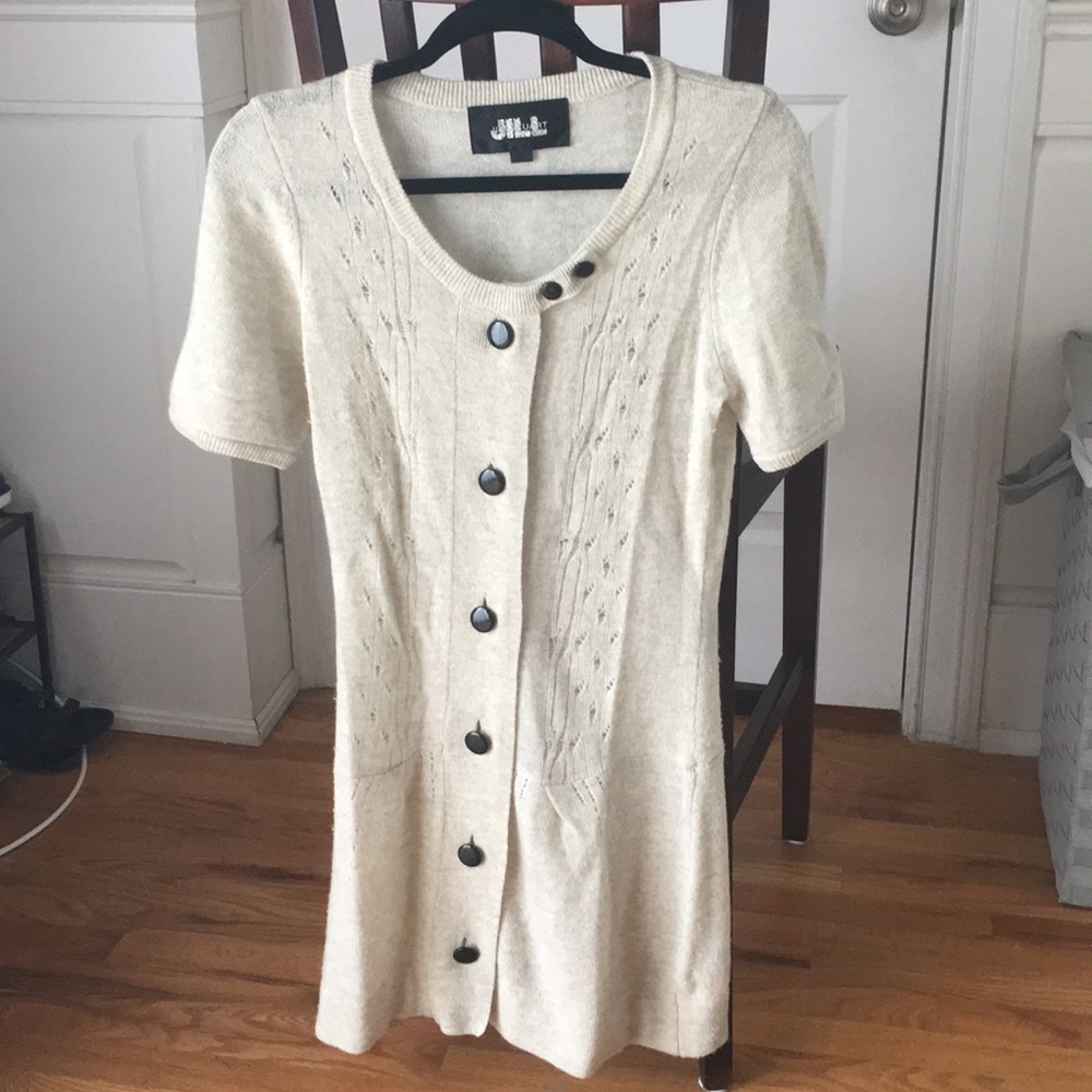 Jill Stuart Sweater Dress with Buttons
